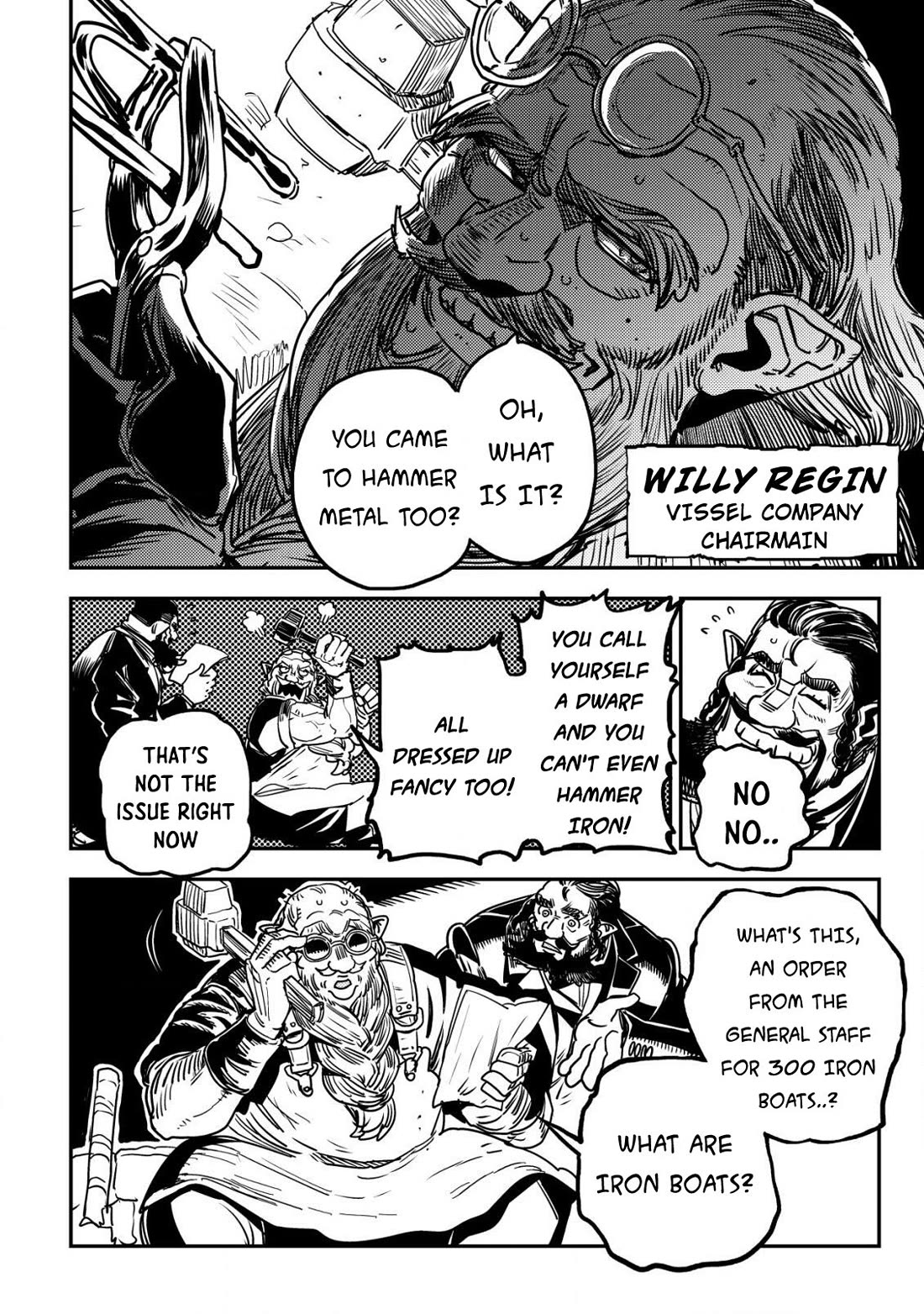 History of the Kingdom of the Orcsen: How the Barbarian Orcish Nation Came to Burn Down the Peaceful Elfland Chapter 10 page 31 - Chapter 10: The War Plan