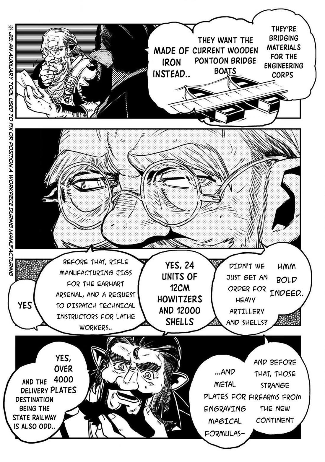 History of the Kingdom of the Orcsen: How the Barbarian Orcish Nation Came to Burn Down the Peaceful Elfland Chapter 10 page 32 - Chapter 10: The War Plan