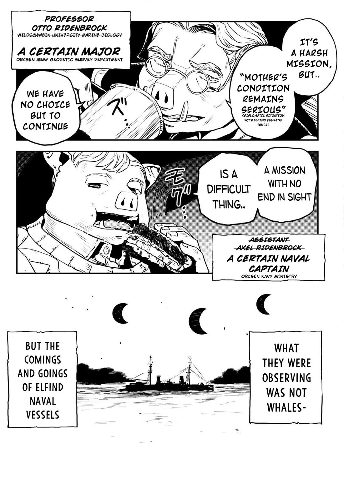 History of the Kingdom of the Orcsen: How the Barbarian Orcish Nation Came to Burn Down the Peaceful Elfland Chapter 10 page 40 - Chapter 10: The War Plan