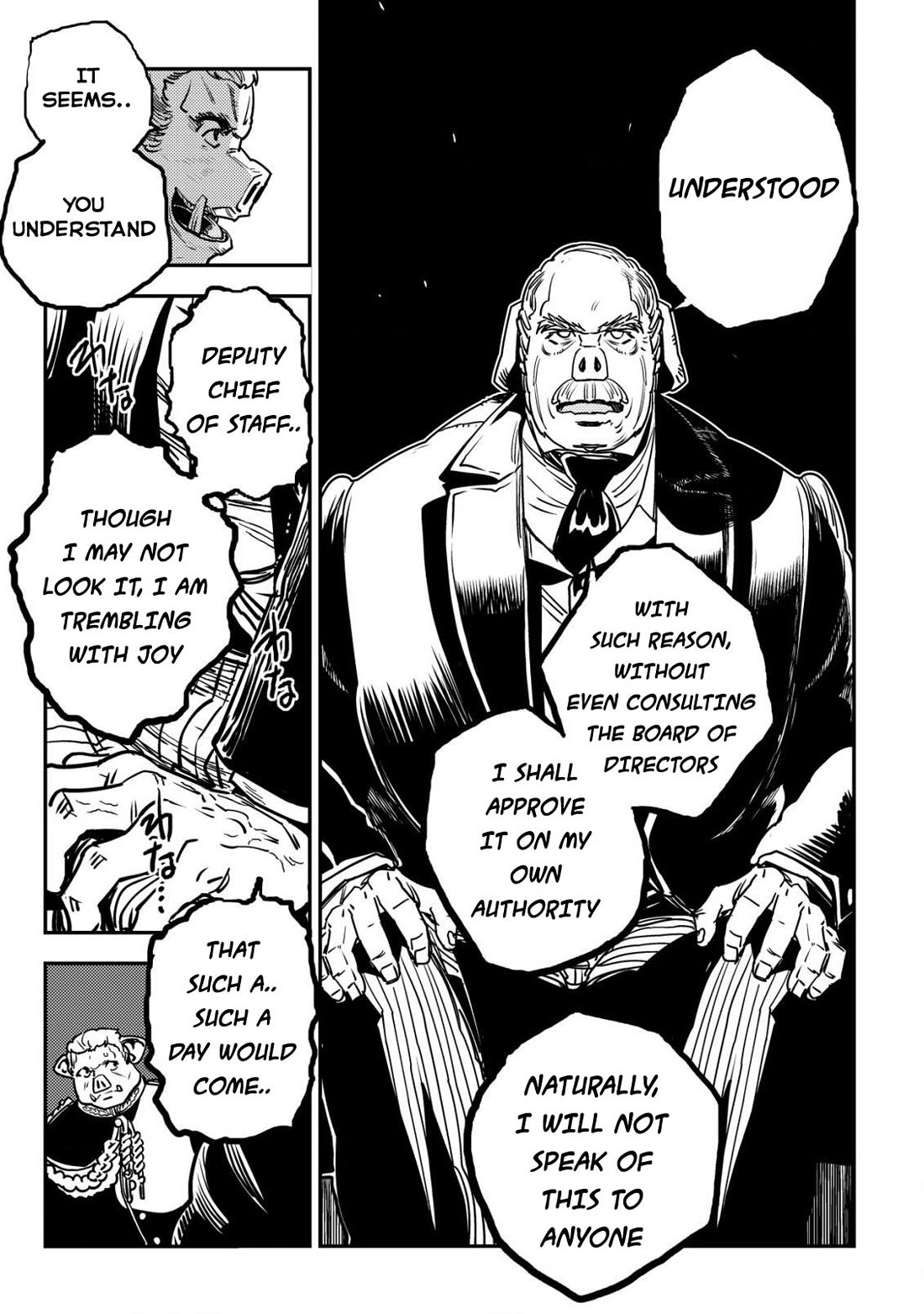 History of the Kingdom of the Orcsen: How the Barbarian Orcish Nation Came to Burn Down the Peaceful Elfland Chapter 10 page 44 - Chapter 10: The War Plan