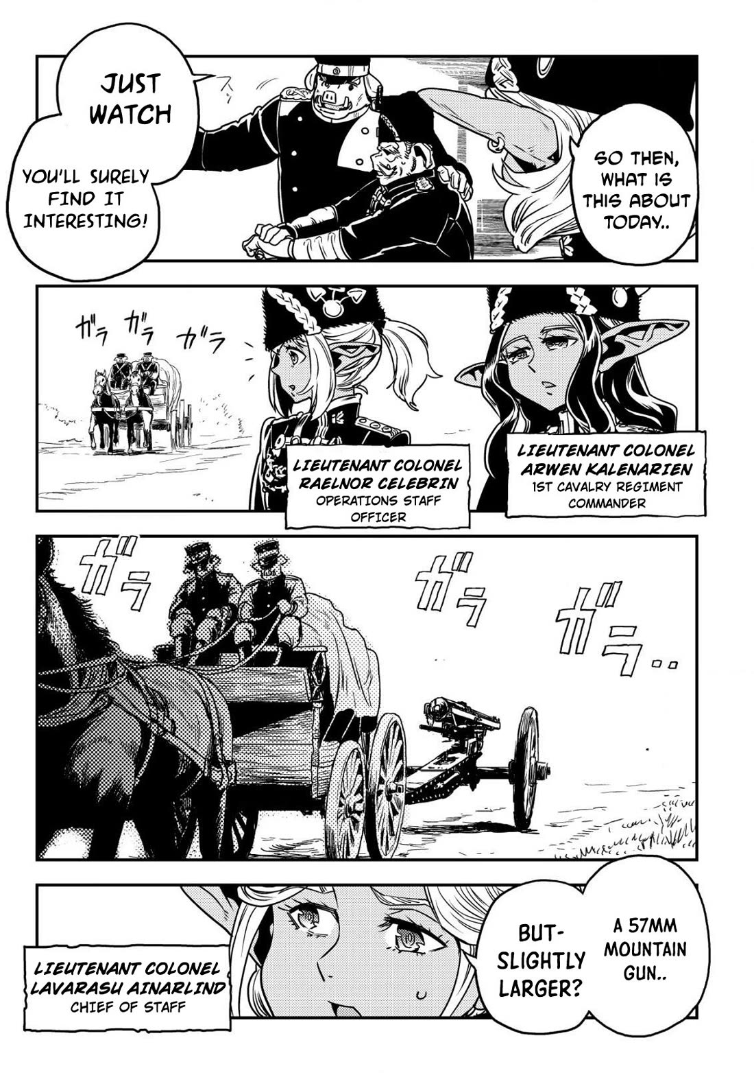 History of the Kingdom of the Orcsen: How the Barbarian Orcish Nation Came to Burn Down the Peaceful Elfland Chapter 10 page 48 - Chapter 10: The War Plan
