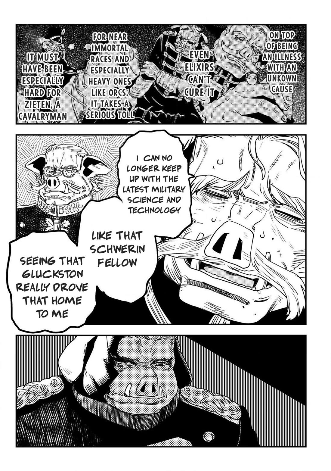 History of the Kingdom of the Orcsen: How the Barbarian Orcish Nation Came to Burn Down the Peaceful Elfland Chapter 11 page 14 - Chapter 11: The Point Of No Return