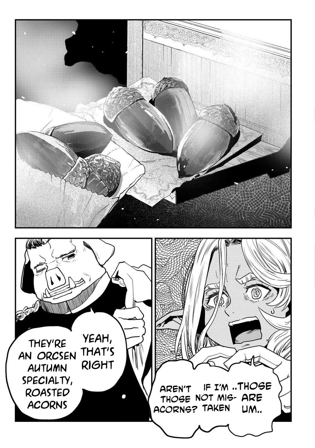 History of the Kingdom of the Orcsen: How the Barbarian Orcish Nation Came to Burn Down the Peaceful Elfland Chapter 11 page 30 - Chapter 11: The Point Of No Return