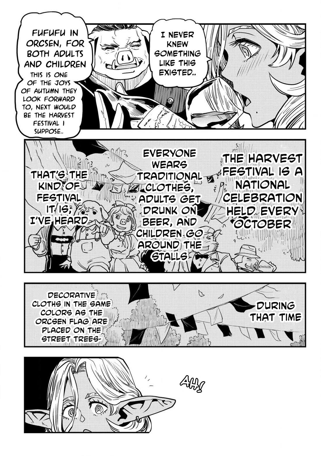 History of the Kingdom of the Orcsen: How the Barbarian Orcish Nation Came to Burn Down the Peaceful Elfland Chapter 11 page 37 - Chapter 11: The Point Of No Return