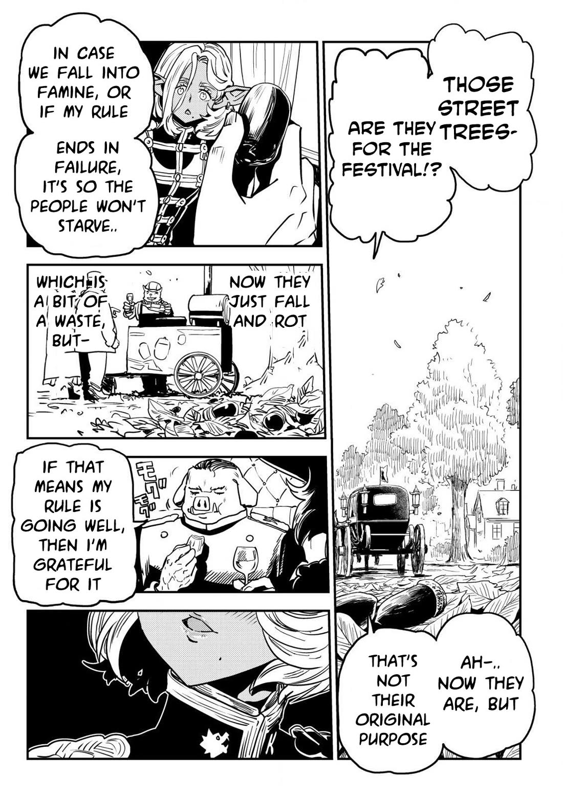 History of the Kingdom of the Orcsen: How the Barbarian Orcish Nation Came to Burn Down the Peaceful Elfland Chapter 11 page 38 - Chapter 11: The Point Of No Return
