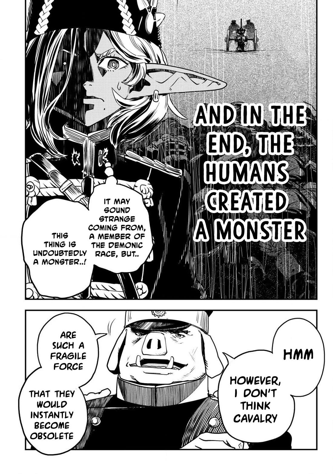 History of the Kingdom of the Orcsen: How the Barbarian Orcish Nation Came to Burn Down the Peaceful Elfland Chapter 11 page 5 - Chapter 11: The Point Of No Return