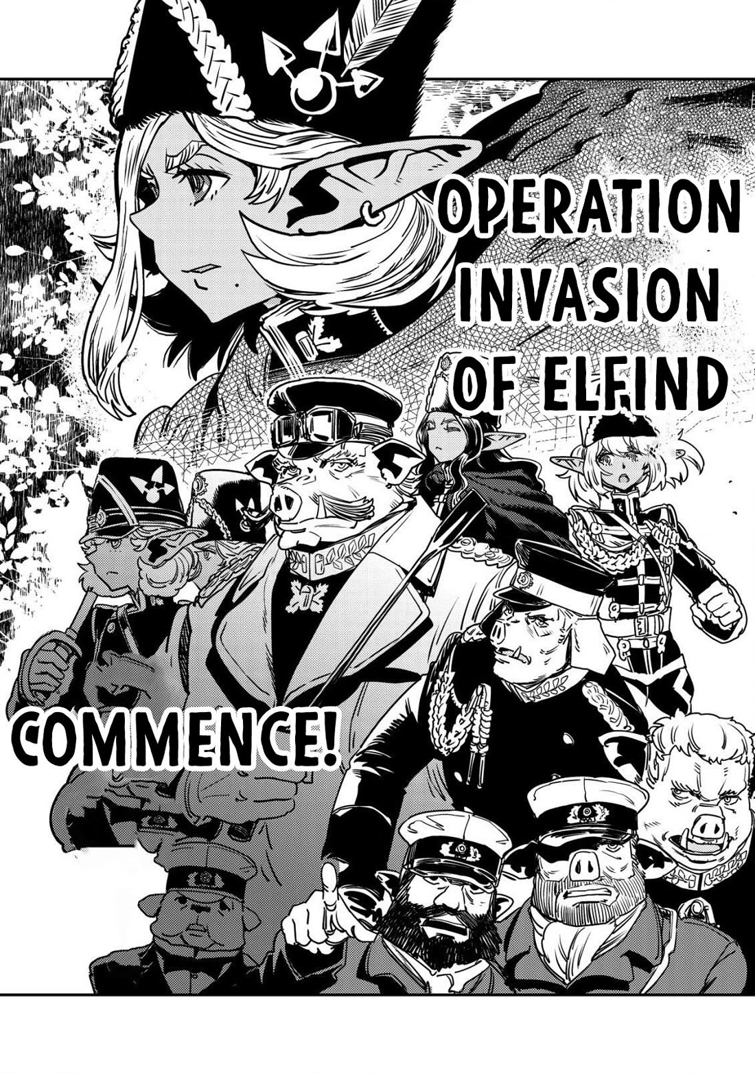 History of the Kingdom of the Orcsen: How the Barbarian Orcish Nation Came to Burn Down the Peaceful Elfland Chapter 11 page 58 - Chapter 11: The Point Of No Return