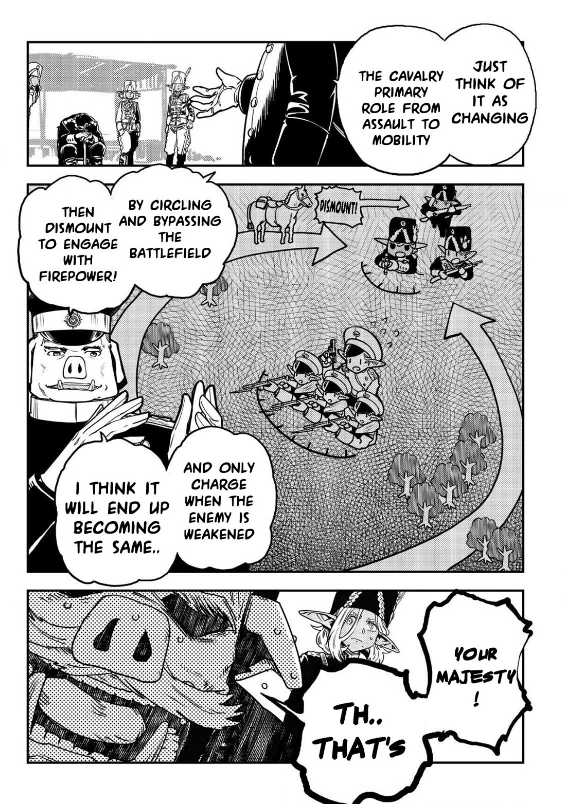 History of the Kingdom of the Orcsen: How the Barbarian Orcish Nation Came to Burn Down the Peaceful Elfland Chapter 11 page 6 - Chapter 11: The Point Of No Return