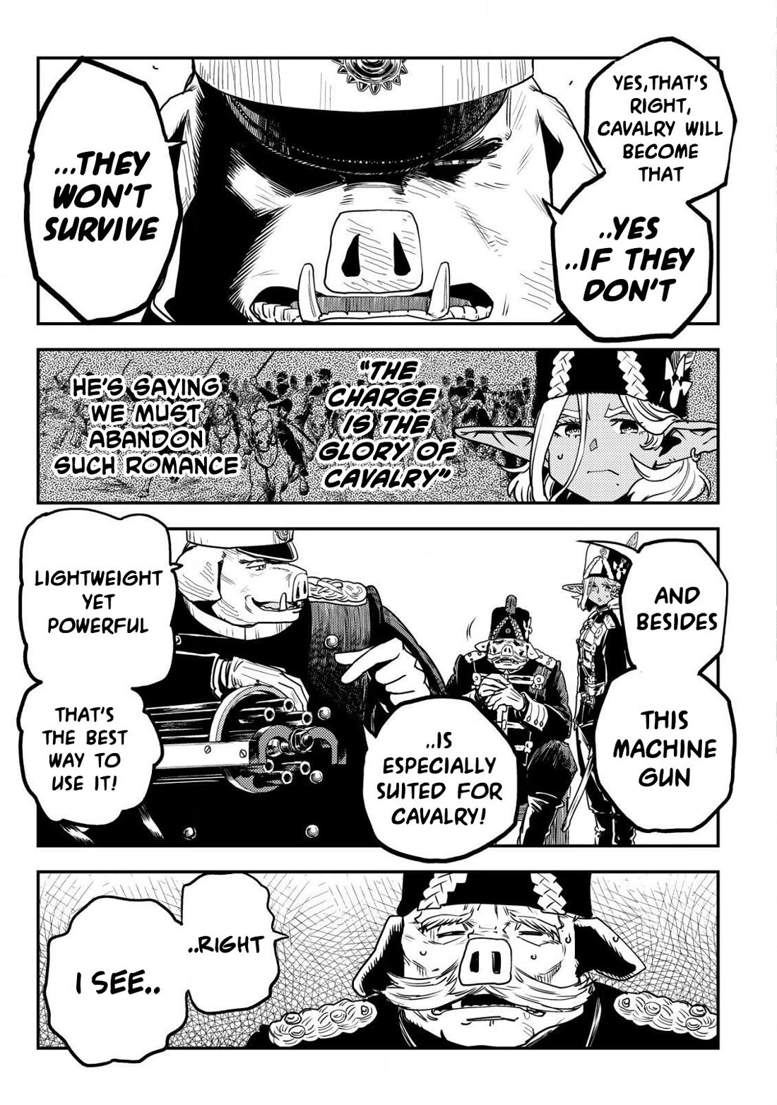 History of the Kingdom of the Orcsen: How the Barbarian Orcish Nation Came to Burn Down the Peaceful Elfland Chapter 11 page 8 - Chapter 11: The Point Of No Return