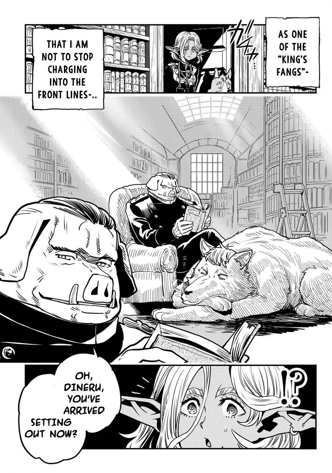 History of the Kingdom of the Orcsen: How the Barbarian Orcish Nation Came to Burn Down the Peaceful Elfland Chapter 12 page 11 - Chapter 12: The Accursed 12 Days