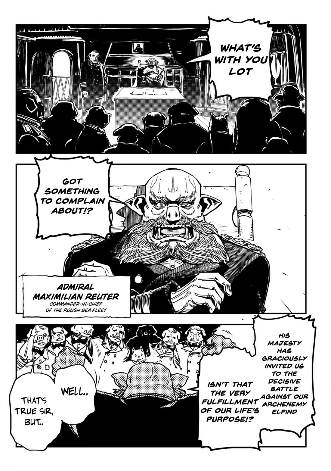 History of the Kingdom of the Orcsen: How the Barbarian Orcish Nation Came to Burn Down the Peaceful Elfland Chapter 12 page 16 - Chapter 12: The Accursed 12 Days
