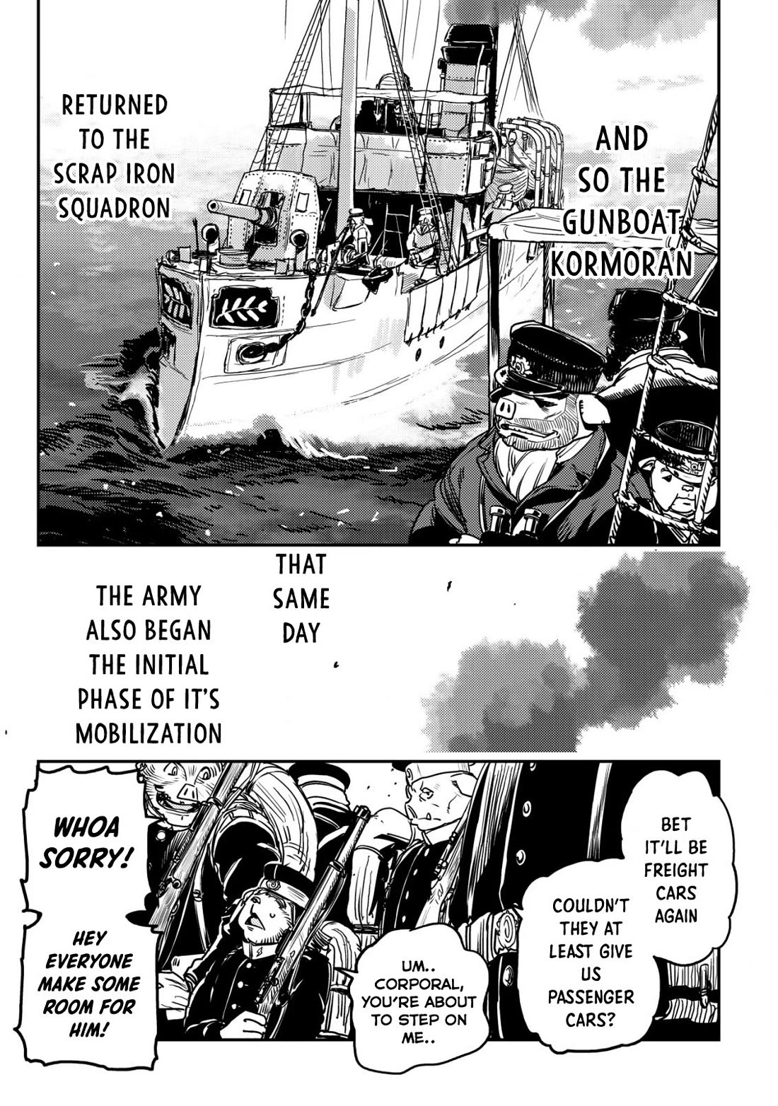 History of the Kingdom of the Orcsen: How the Barbarian Orcish Nation Came to Burn Down the Peaceful Elfland Chapter 12 page 22 - Chapter 12: The Accursed 12 Days