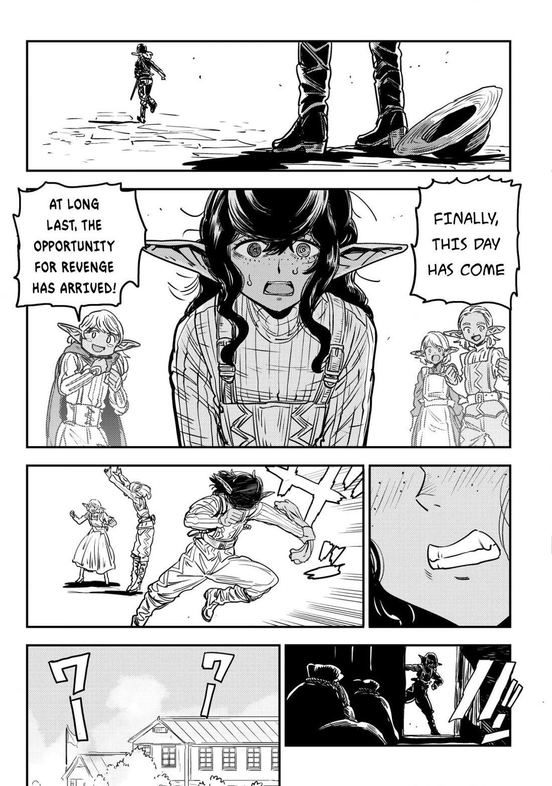 History of the Kingdom of the Orcsen: How the Barbarian Orcish Nation Came to Burn Down the Peaceful Elfland Chapter 12 page 38 - Chapter 12: The Accursed 12 Days