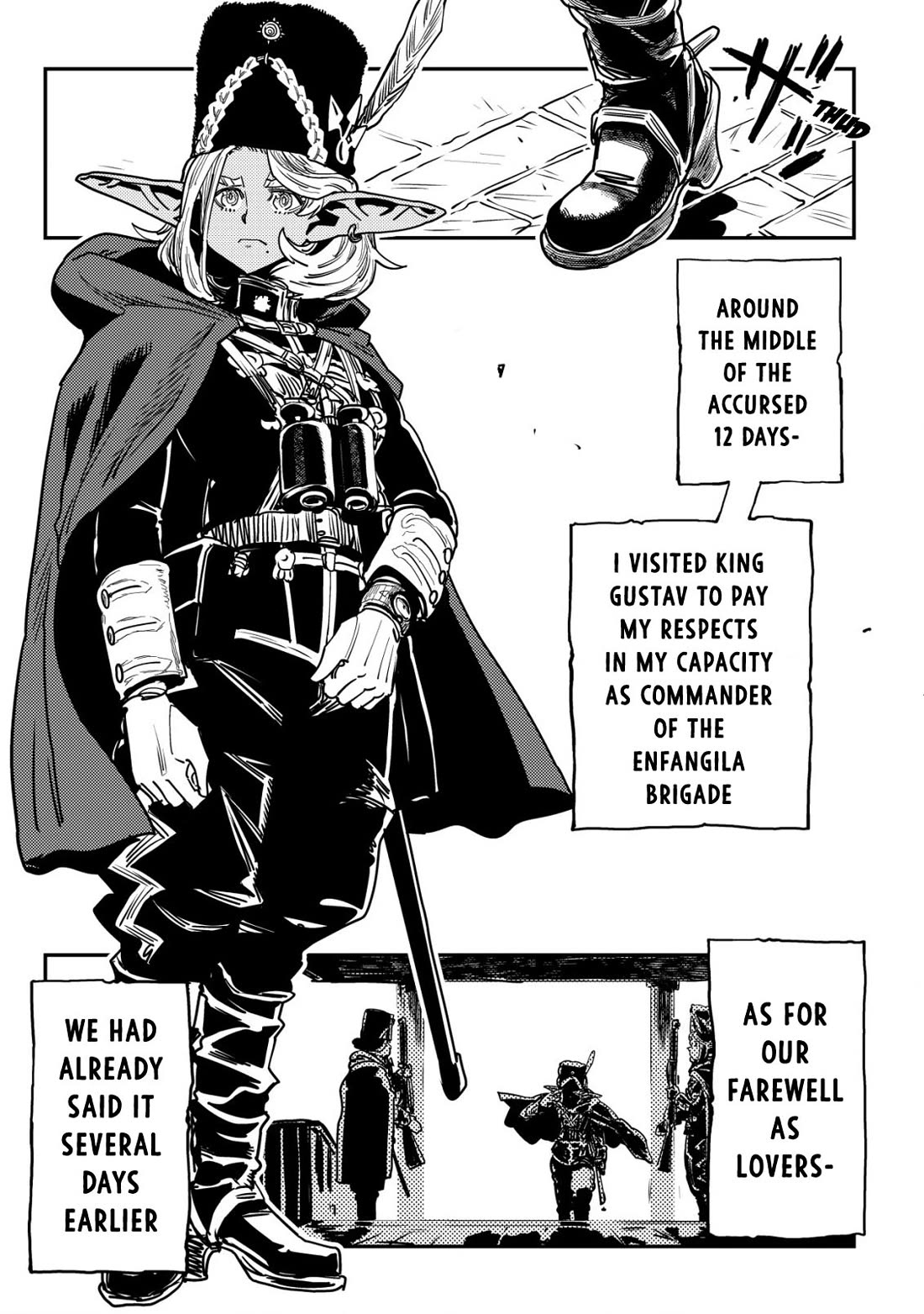 History of the Kingdom of the Orcsen: How the Barbarian Orcish Nation Came to Burn Down the Peaceful Elfland Chapter 12 page 6 - Chapter 12: The Accursed 12 Days