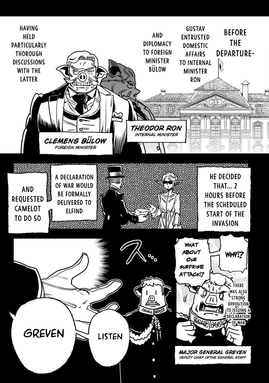 History of the Kingdom of the Orcsen: How the Barbarian Orcish Nation Came to Burn Down the Peaceful Elfland Chapter 13 page 20 - Chapter 13: The Century Star