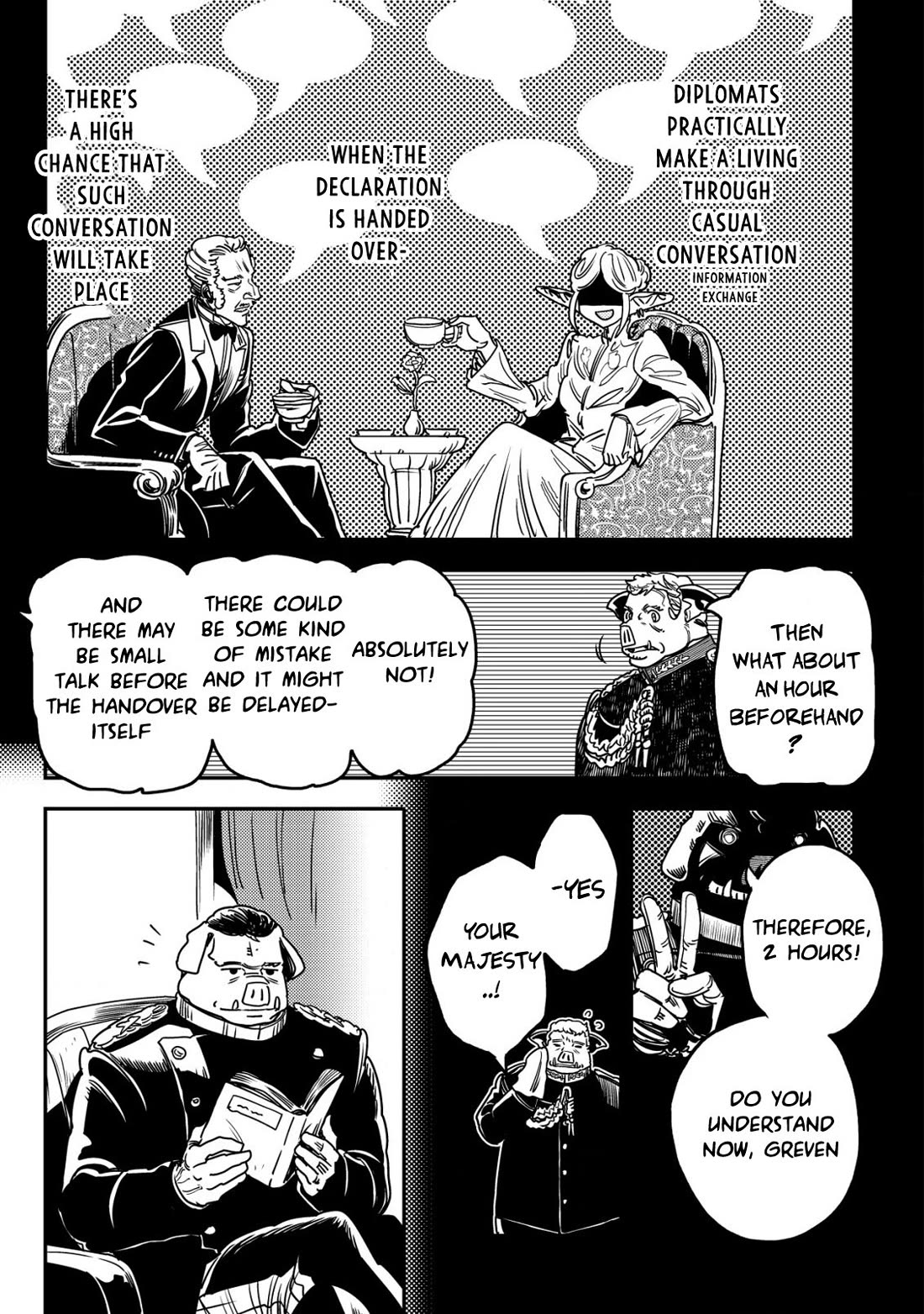 History of the Kingdom of the Orcsen: How the Barbarian Orcish Nation Came to Burn Down the Peaceful Elfland Chapter 13 page 22 - Chapter 13: The Century Star