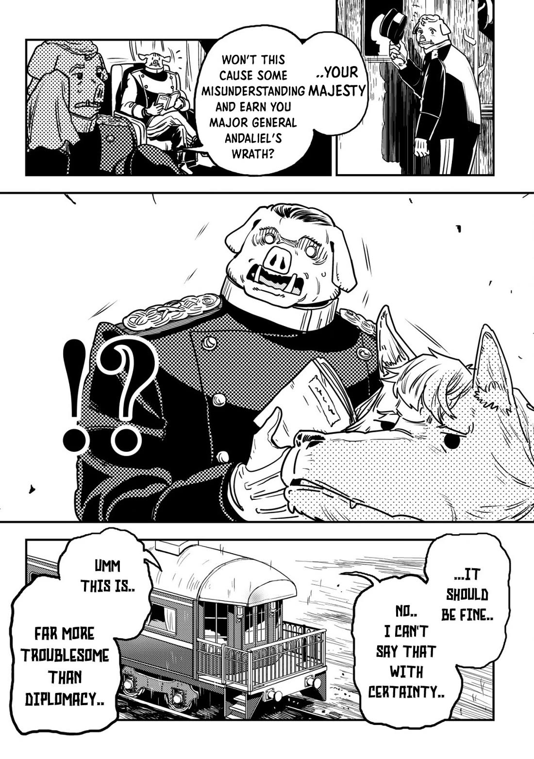 History of the Kingdom of the Orcsen: How the Barbarian Orcish Nation Came to Burn Down the Peaceful Elfland Chapter 13 page 24 - Chapter 13: The Century Star