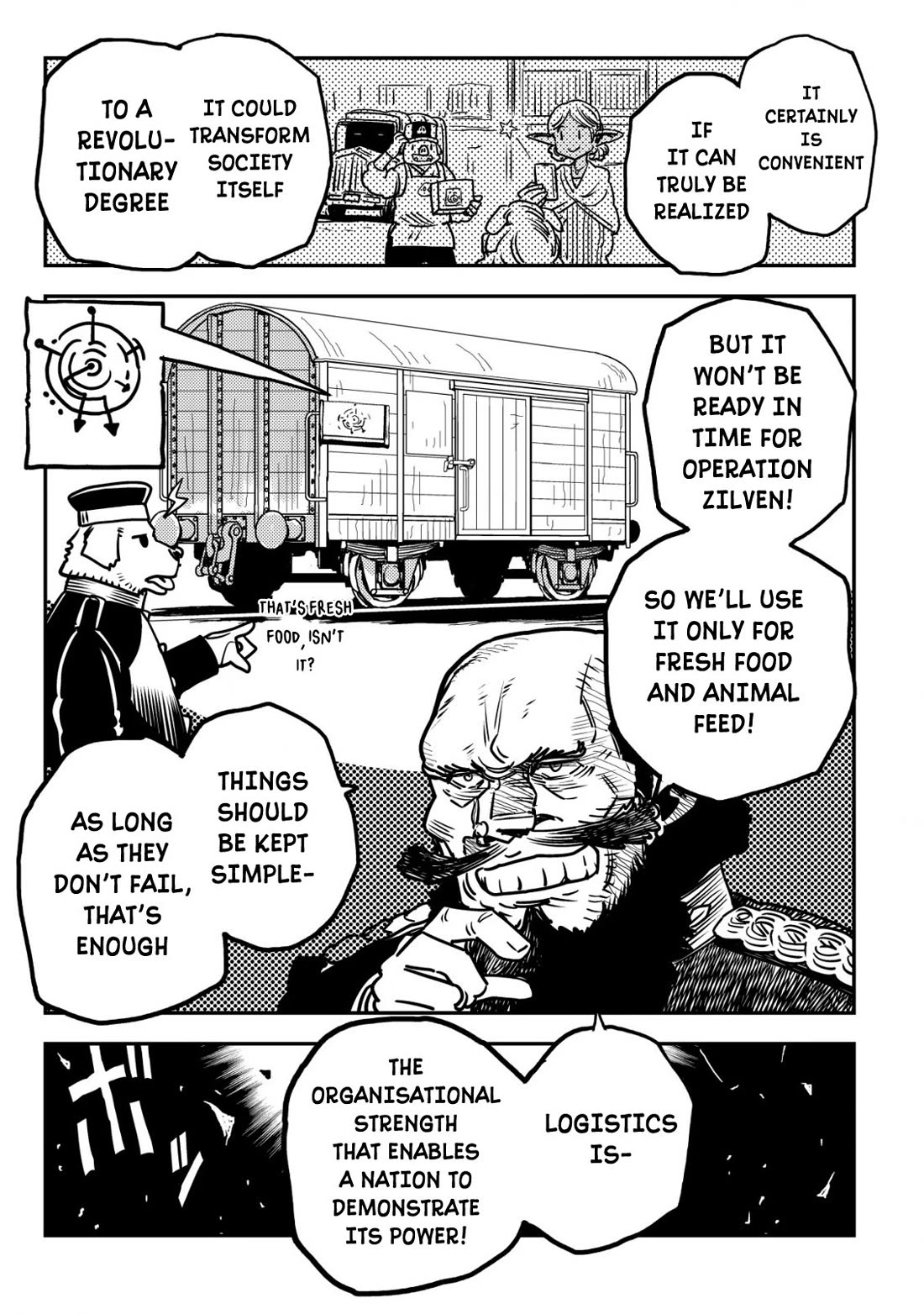 History of the Kingdom of the Orcsen: How the Barbarian Orcish Nation Came to Burn Down the Peaceful Elfland Chapter 13 page 30 - Chapter 13: The Century Star
