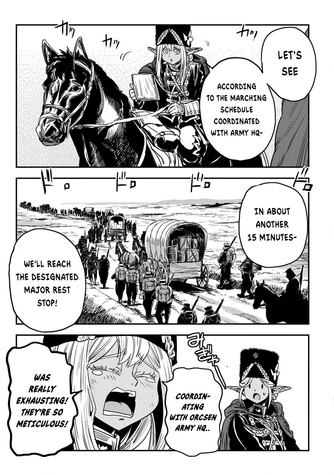 History of the Kingdom of the Orcsen: How the Barbarian Orcish Nation Came to Burn Down the Peaceful Elfland Chapter 13 page 32 - Chapter 13: The Century Star