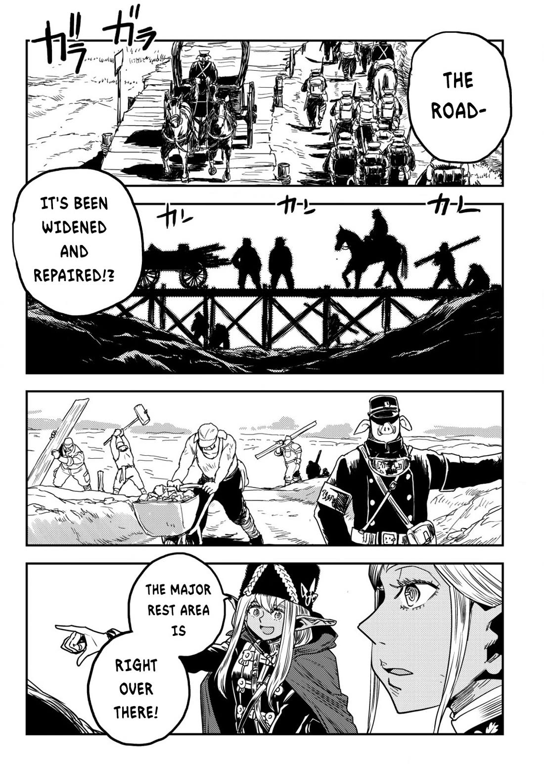 History of the Kingdom of the Orcsen: How the Barbarian Orcish Nation Came to Burn Down the Peaceful Elfland Chapter 13 page 36 - Chapter 13: The Century Star