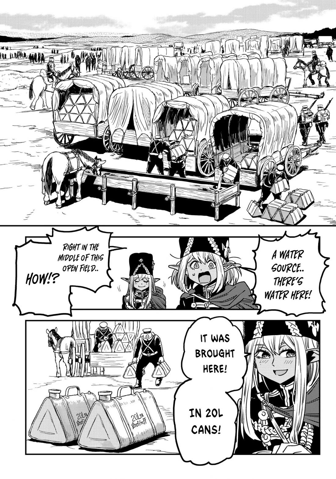 History of the Kingdom of the Orcsen: How the Barbarian Orcish Nation Came to Burn Down the Peaceful Elfland Chapter 13 page 37 - Chapter 13: The Century Star
