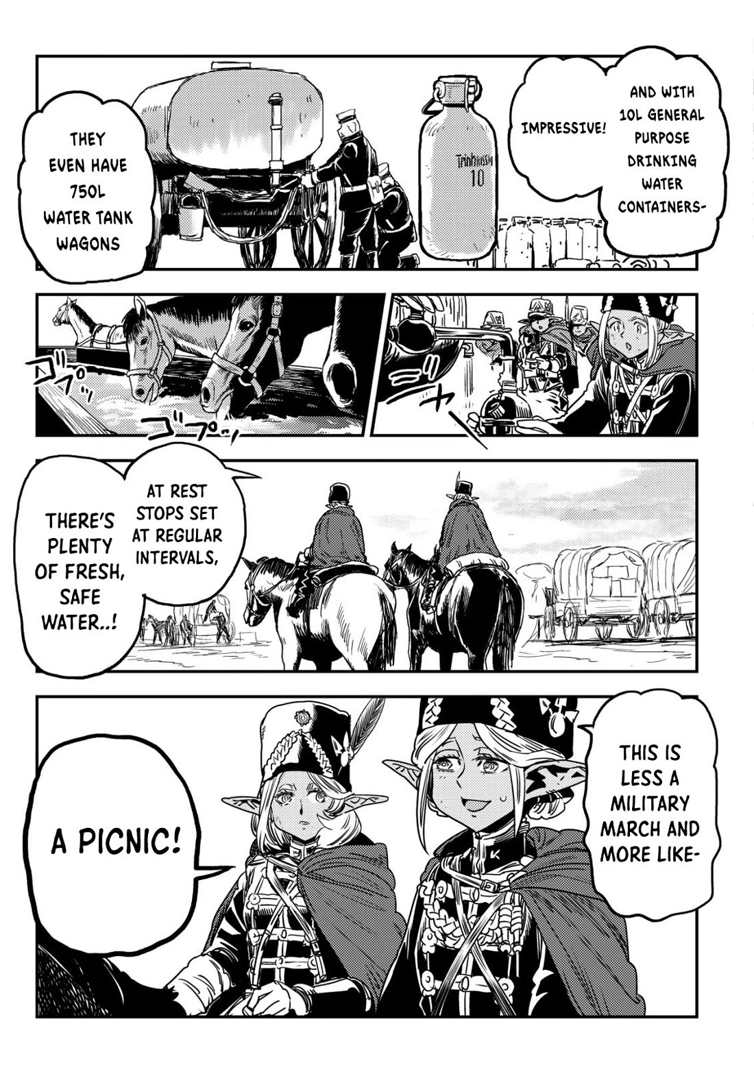 History of the Kingdom of the Orcsen: How the Barbarian Orcish Nation Came to Burn Down the Peaceful Elfland Chapter 13 page 38 - Chapter 13: The Century Star