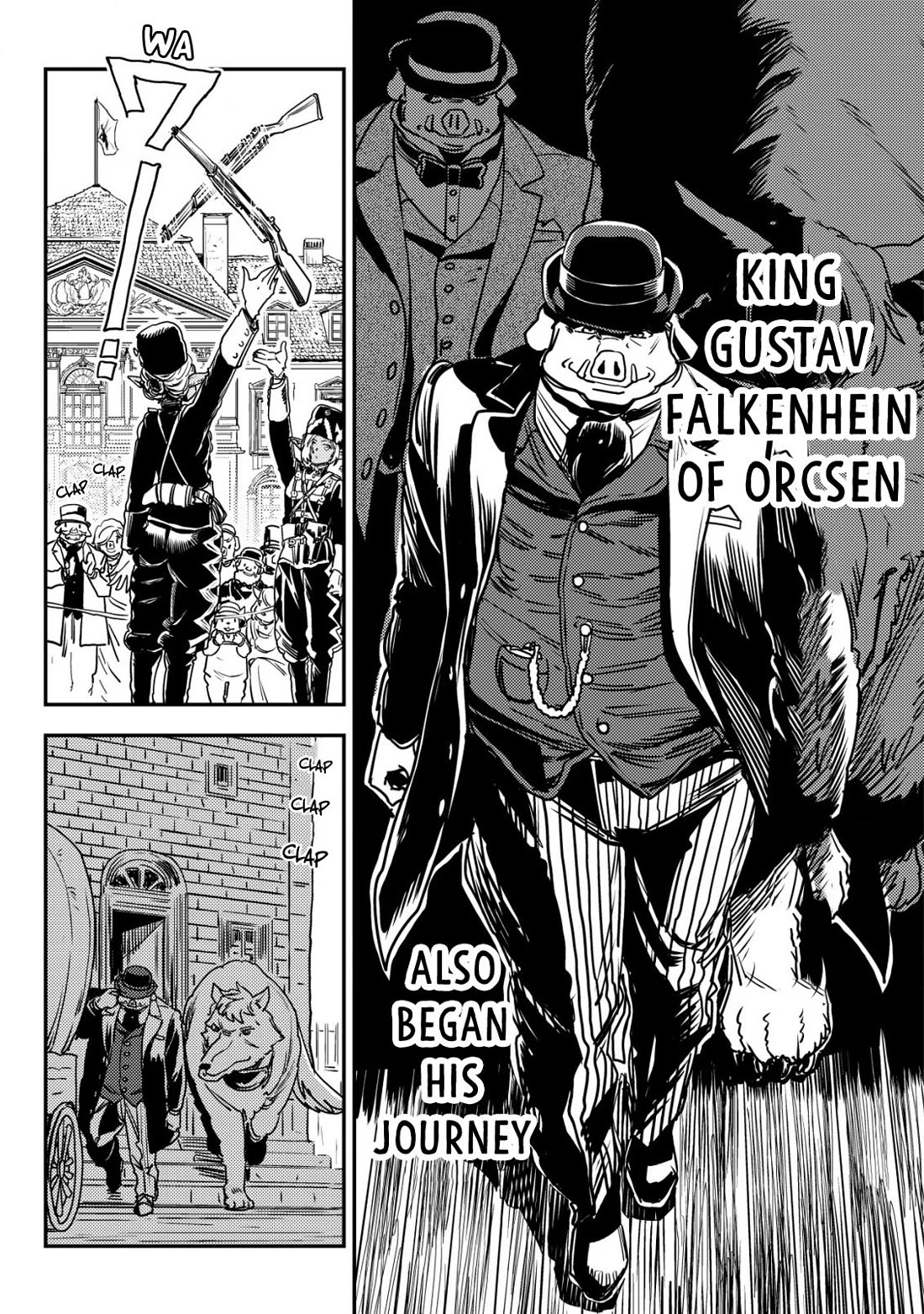 History of the Kingdom of the Orcsen: How the Barbarian Orcish Nation Came to Burn Down the Peaceful Elfland Chapter 13 page 4 - Chapter 13: The Century Star