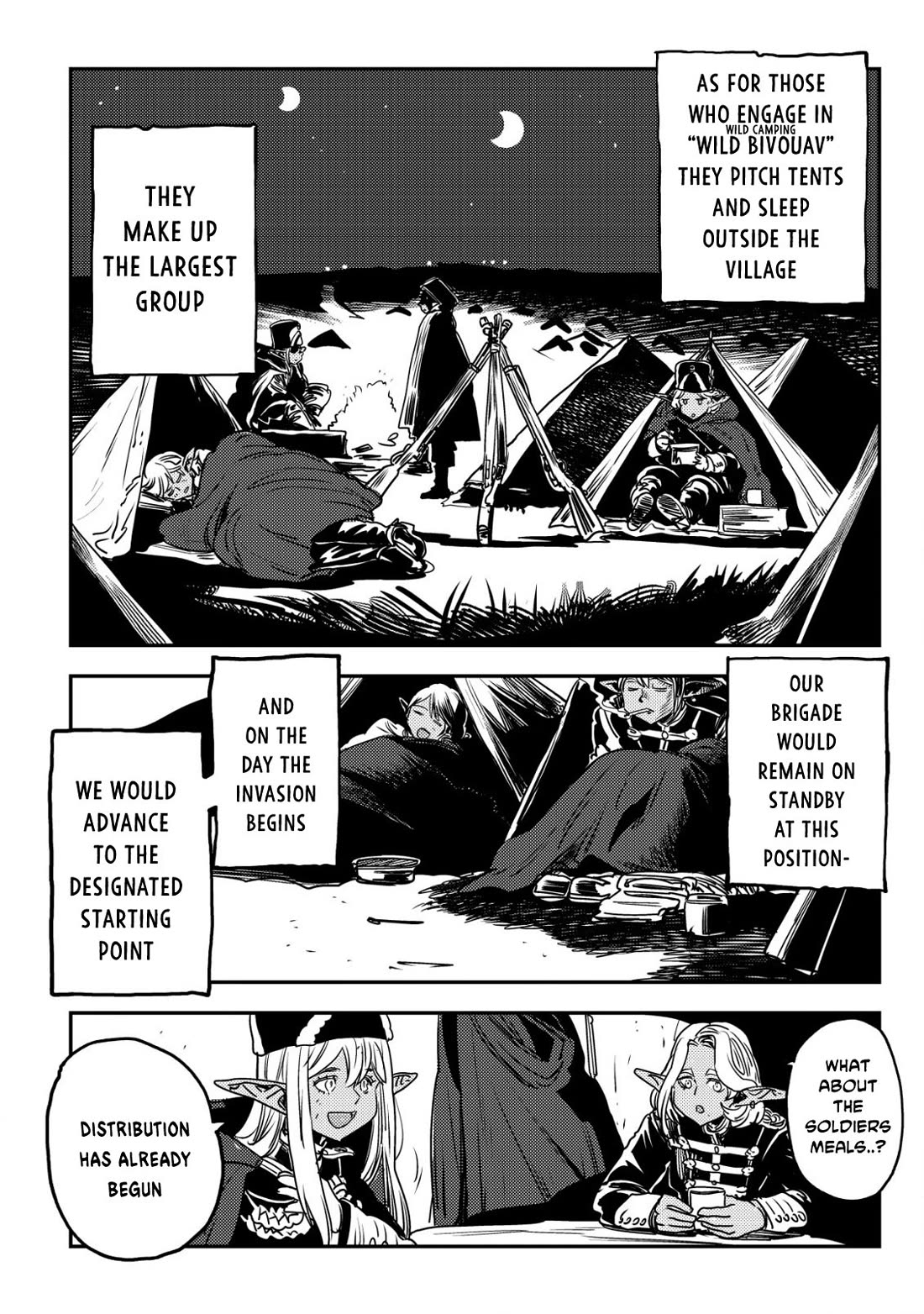 History of the Kingdom of the Orcsen: How the Barbarian Orcish Nation Came to Burn Down the Peaceful Elfland Chapter 13 page 43 - Chapter 13: The Century Star