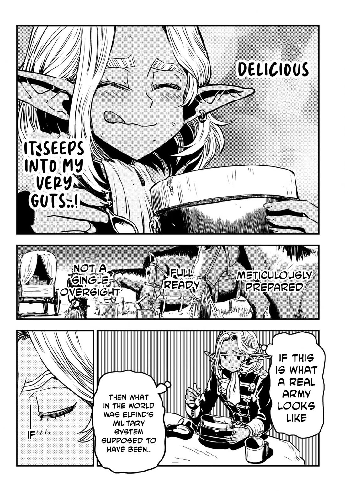History of the Kingdom of the Orcsen: How the Barbarian Orcish Nation Came to Burn Down the Peaceful Elfland Chapter 13 page 46 - Chapter 13: The Century Star