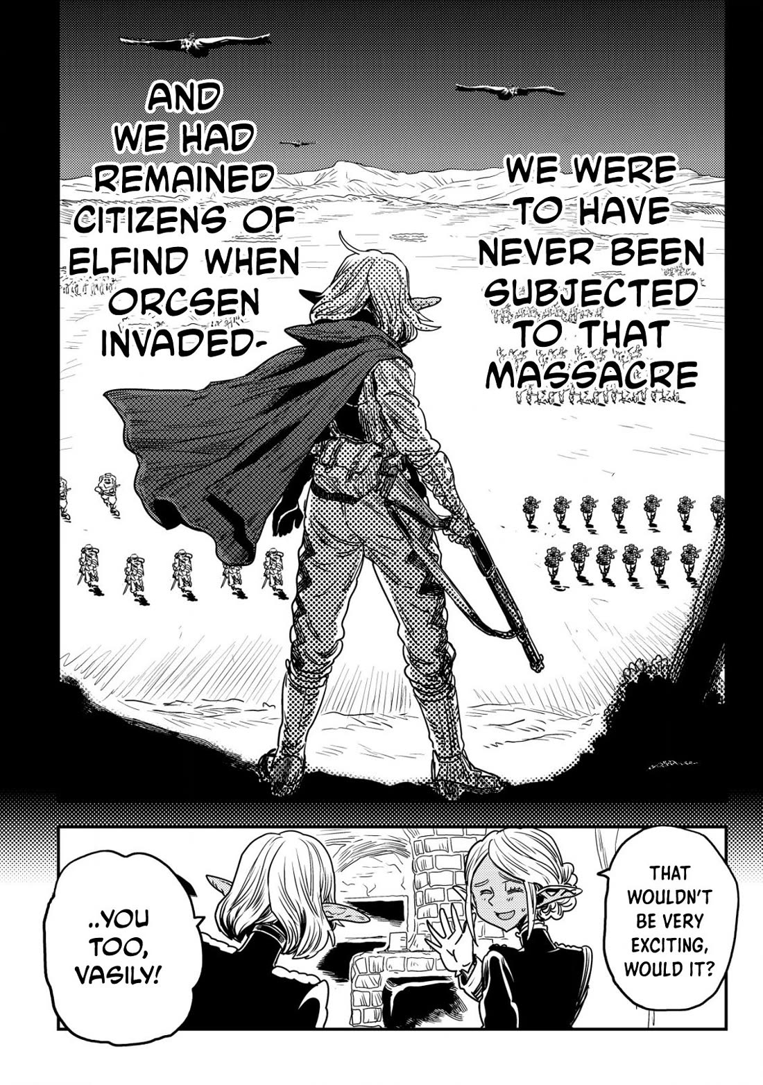 History of the Kingdom of the Orcsen: How the Barbarian Orcish Nation Came to Burn Down the Peaceful Elfland Chapter 13 page 47 - Chapter 13: The Century Star