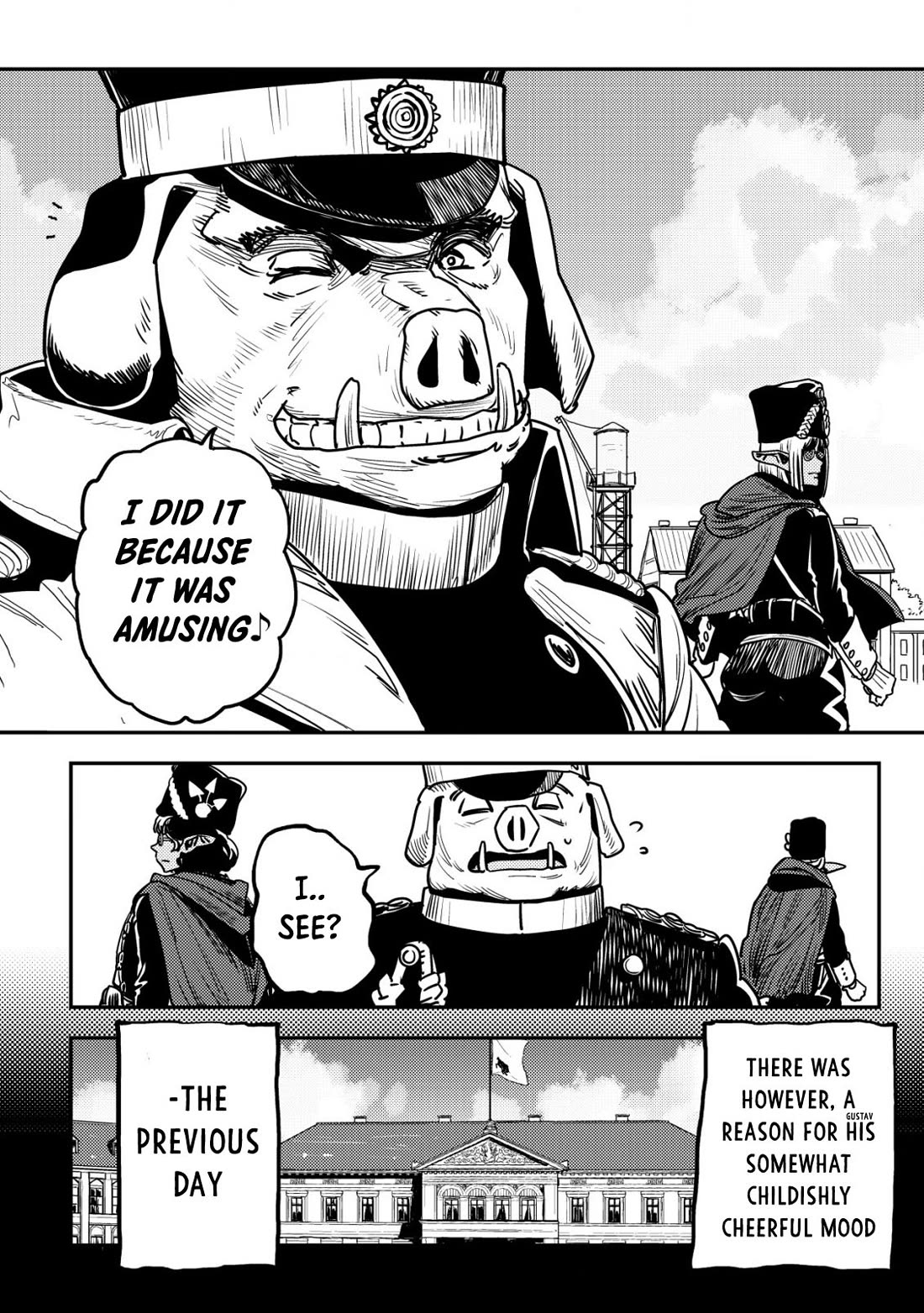History of the Kingdom of the Orcsen: How the Barbarian Orcish Nation Came to Burn Down the Peaceful Elfland Chapter 13 page 7 - Chapter 13: The Century Star