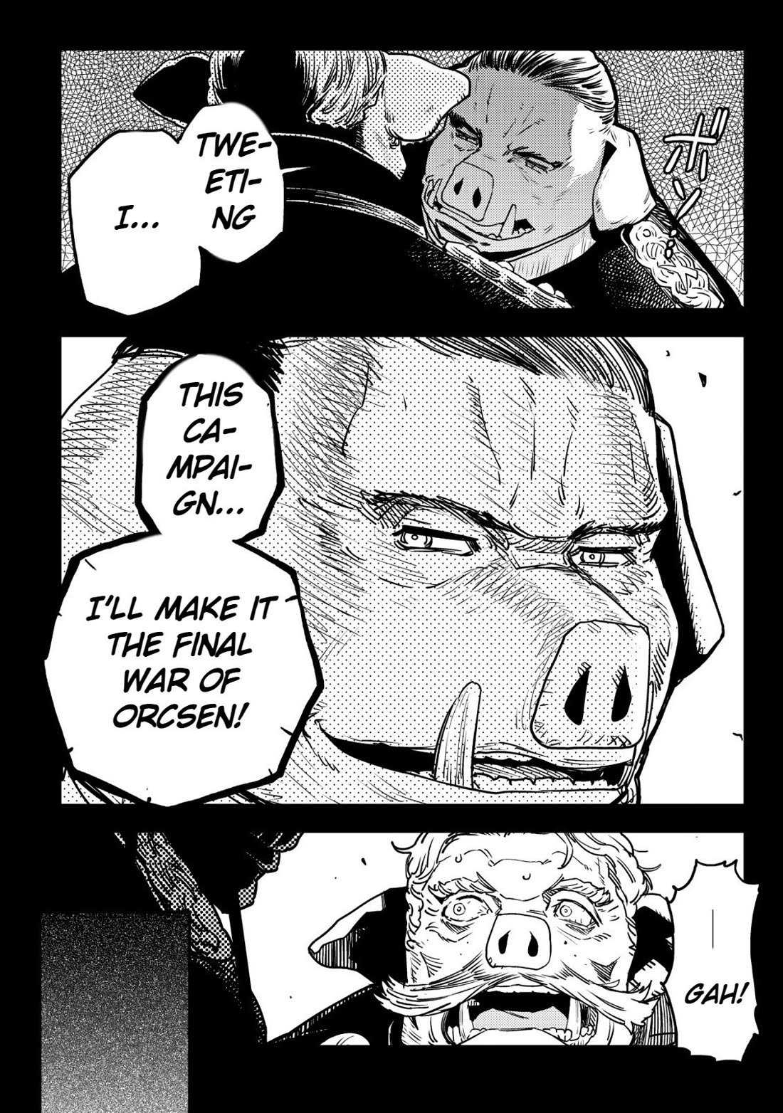 History of the Kingdom of the Orcsen: How the Barbarian Orcish Nation Came to Burn Down the Peaceful Elfland Chapter 14 page 19 - Chapter 14
