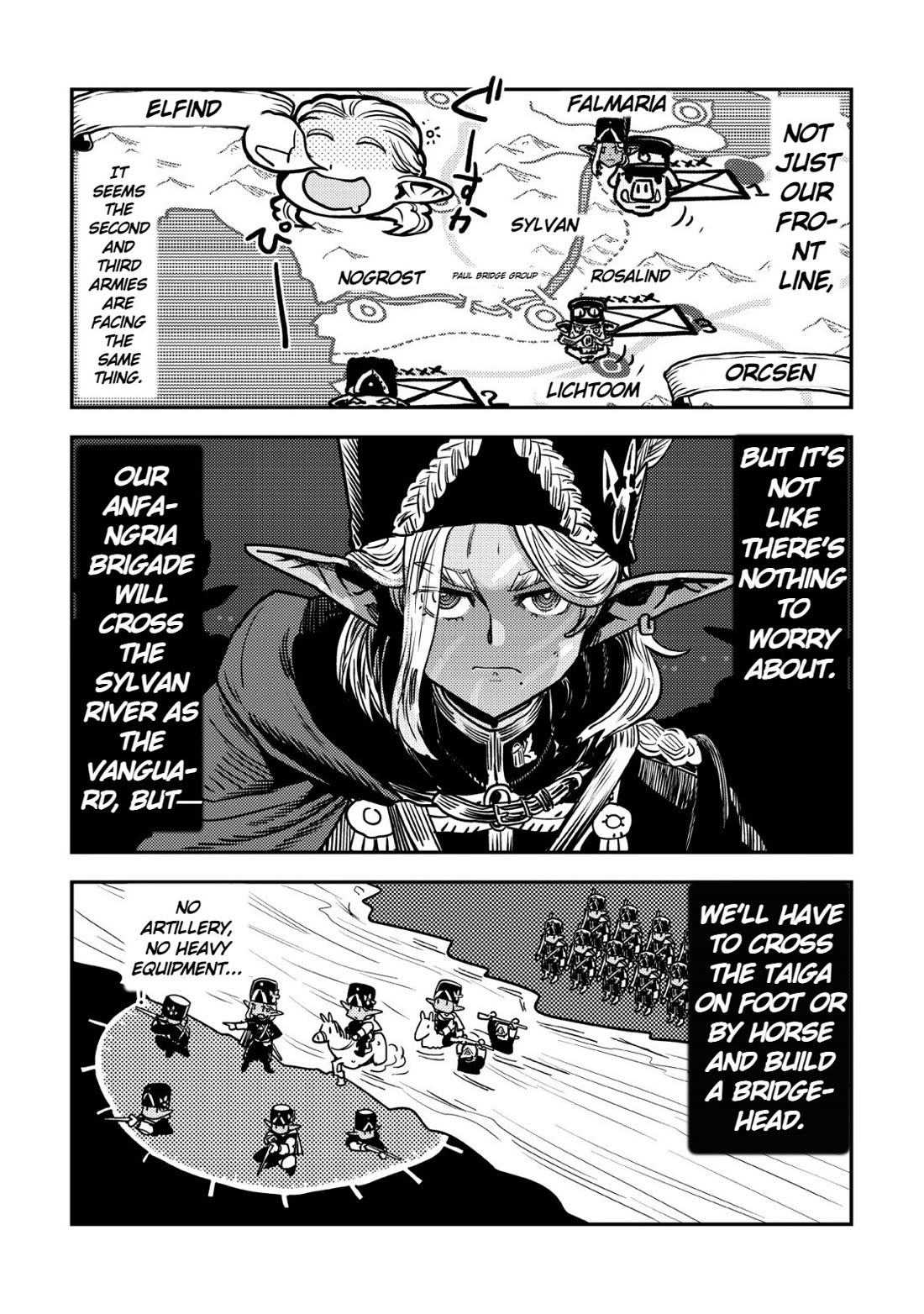 History of the Kingdom of the Orcsen: How the Barbarian Orcish Nation Came to Burn Down the Peaceful Elfland Chapter 14 page 57 - Chapter 14