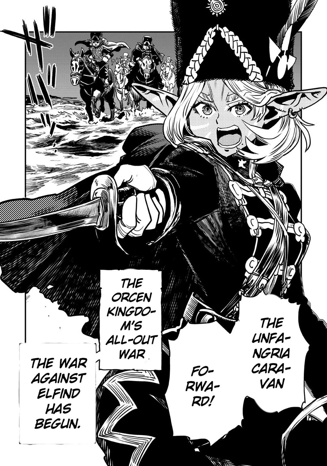 History of the Kingdom of the Orcsen: How the Barbarian Orcish Nation Came to Burn Down the Peaceful Elfland Chapter 14 page 67 - Chapter 14