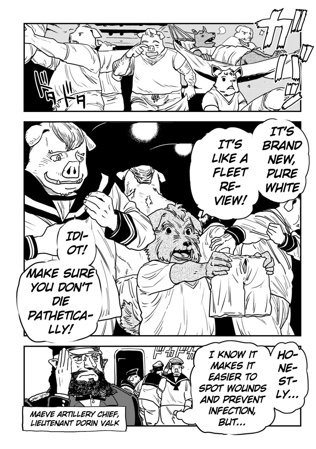 History of the Kingdom of the Orcsen: How the Barbarian Orcish Nation Came to Burn Down the Peaceful Elfland Chapter 14 page 7 - Chapter 14