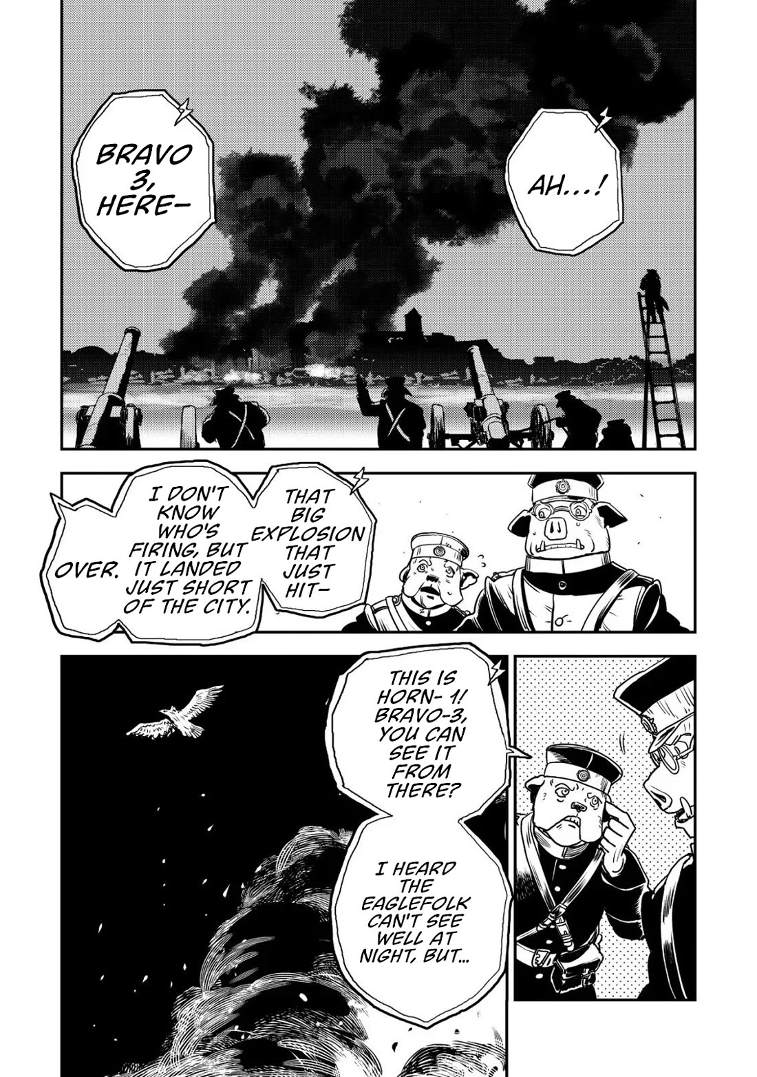 History of the Kingdom of the Orcsen: How the Barbarian Orcish Nation Came to Burn Down the Peaceful Elfland Chapter 16 page 23 - Chapter 16: The Battle of Moria