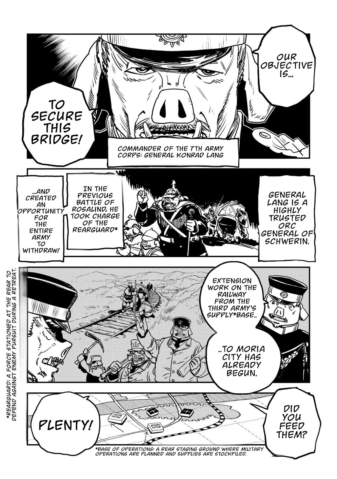 History of the Kingdom of the Orcsen: How the Barbarian Orcish Nation Came to Burn Down the Peaceful Elfland Chapter 16 page 9 - Chapter 16: The Battle of Moria