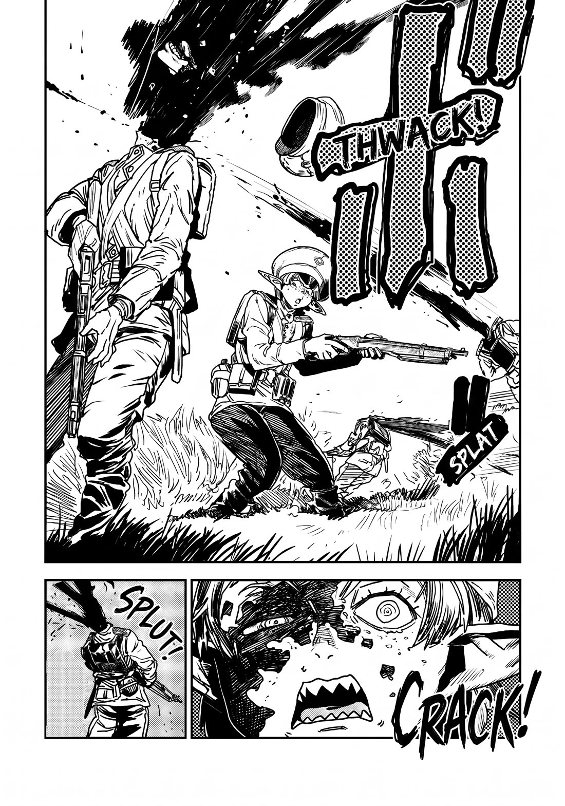History of the Kingdom of the Orcsen: How the Barbarian Orcish Nation Came to Burn Down the Peaceful Elfland Chapter 17.1 page 11 - Chapter 17.1: The Wailing Jaws P.1