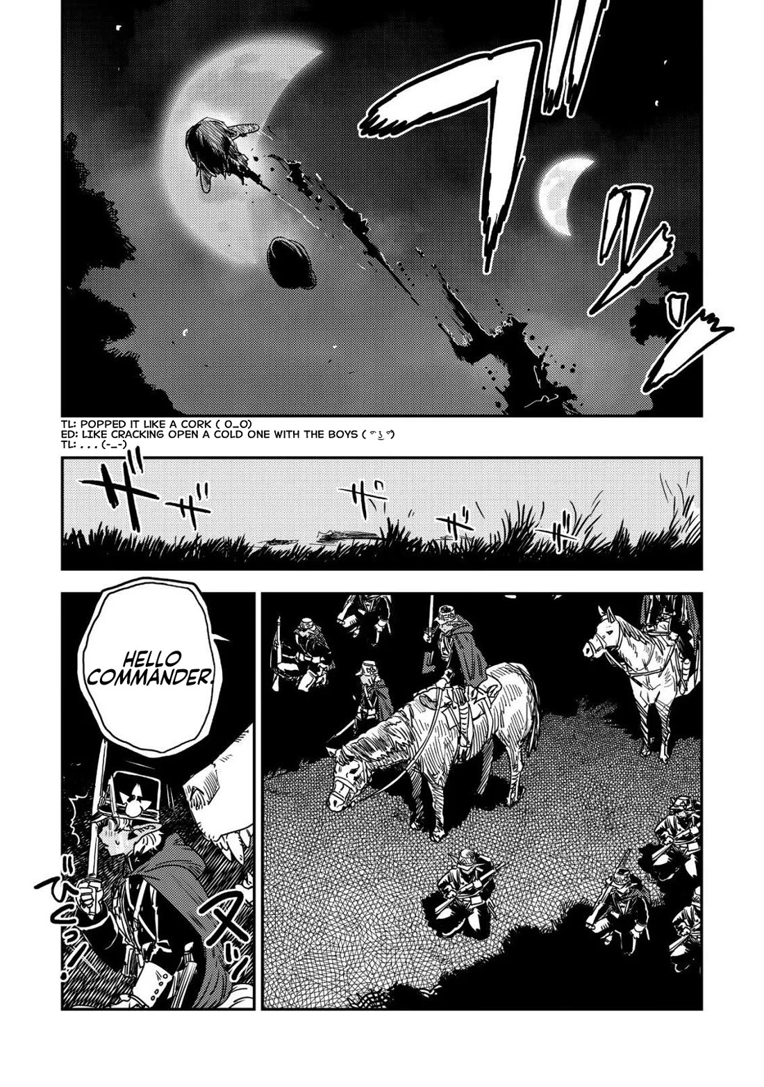 History of the Kingdom of the Orcsen: How the Barbarian Orcish Nation Came to Burn Down the Peaceful Elfland Chapter 17.1 page 13 - Chapter 17.1: The Wailing Jaws P.1