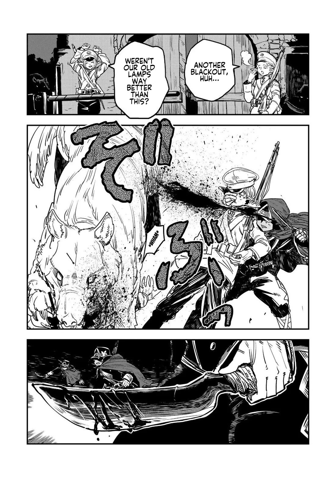 History of the Kingdom of the Orcsen: How the Barbarian Orcish Nation Came to Burn Down the Peaceful Elfland Chapter 17.1 page 21 - Chapter 17.1: The Wailing Jaws P.1