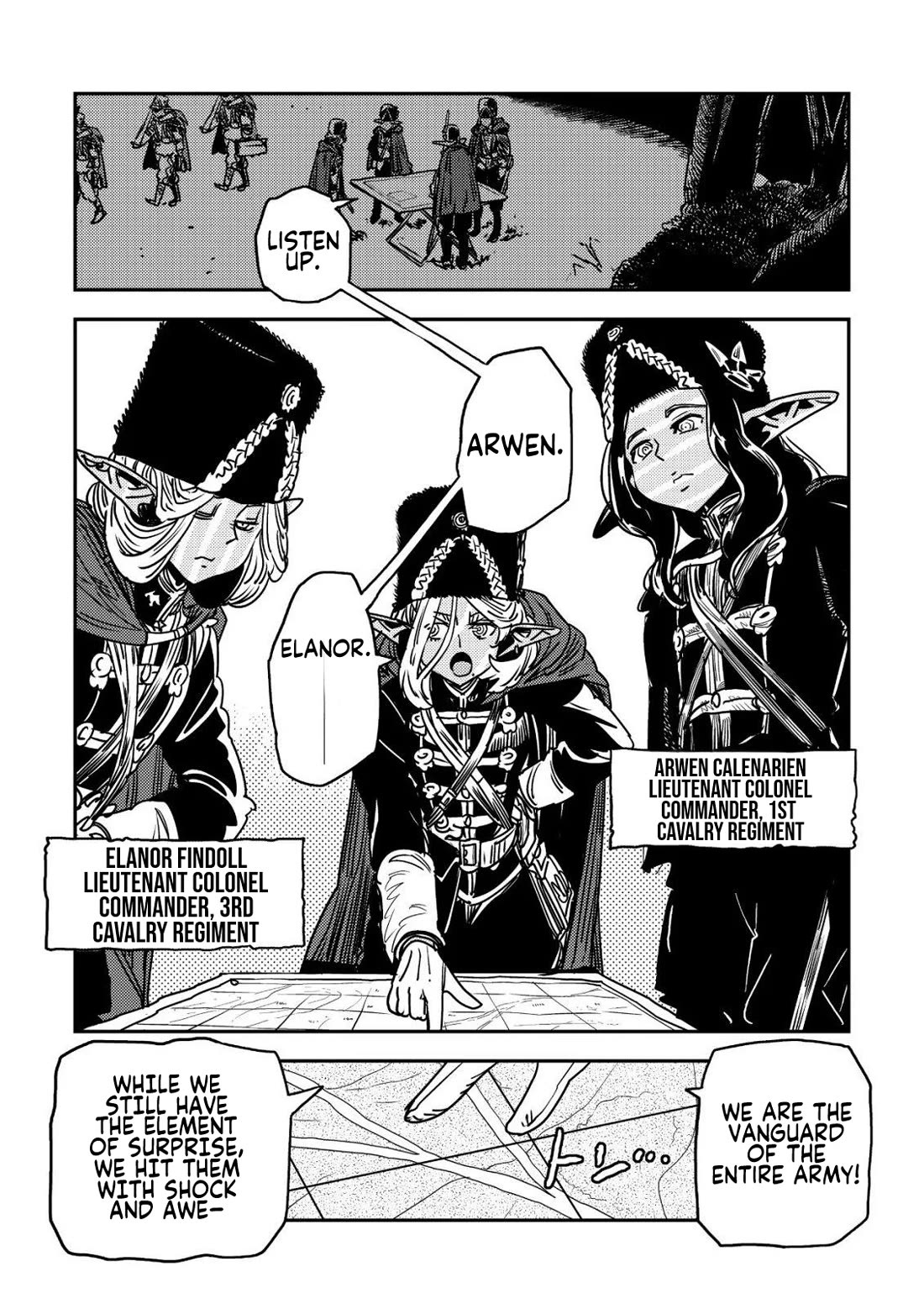 History of the Kingdom of the Orcsen: How the Barbarian Orcish Nation Came to Burn Down the Peaceful Elfland Chapter 17.1 page 27 - Chapter 17.1: The Wailing Jaws P.1