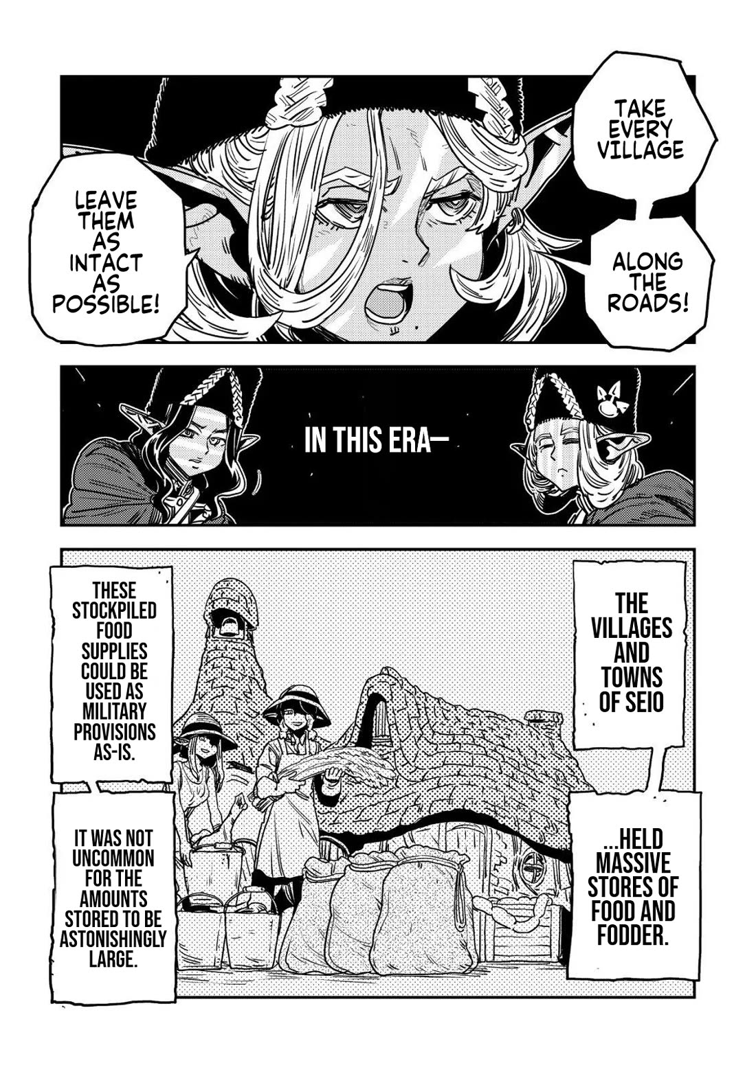 History of the Kingdom of the Orcsen: How the Barbarian Orcish Nation Came to Burn Down the Peaceful Elfland Chapter 17.1 page 28 - Chapter 17.1: The Wailing Jaws P.1