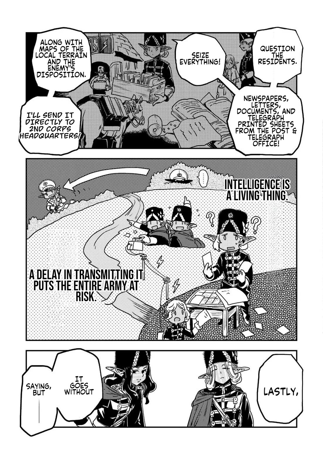 History of the Kingdom of the Orcsen: How the Barbarian Orcish Nation Came to Burn Down the Peaceful Elfland Chapter 17.1 page 30 - Chapter 17.1: The Wailing Jaws P.1