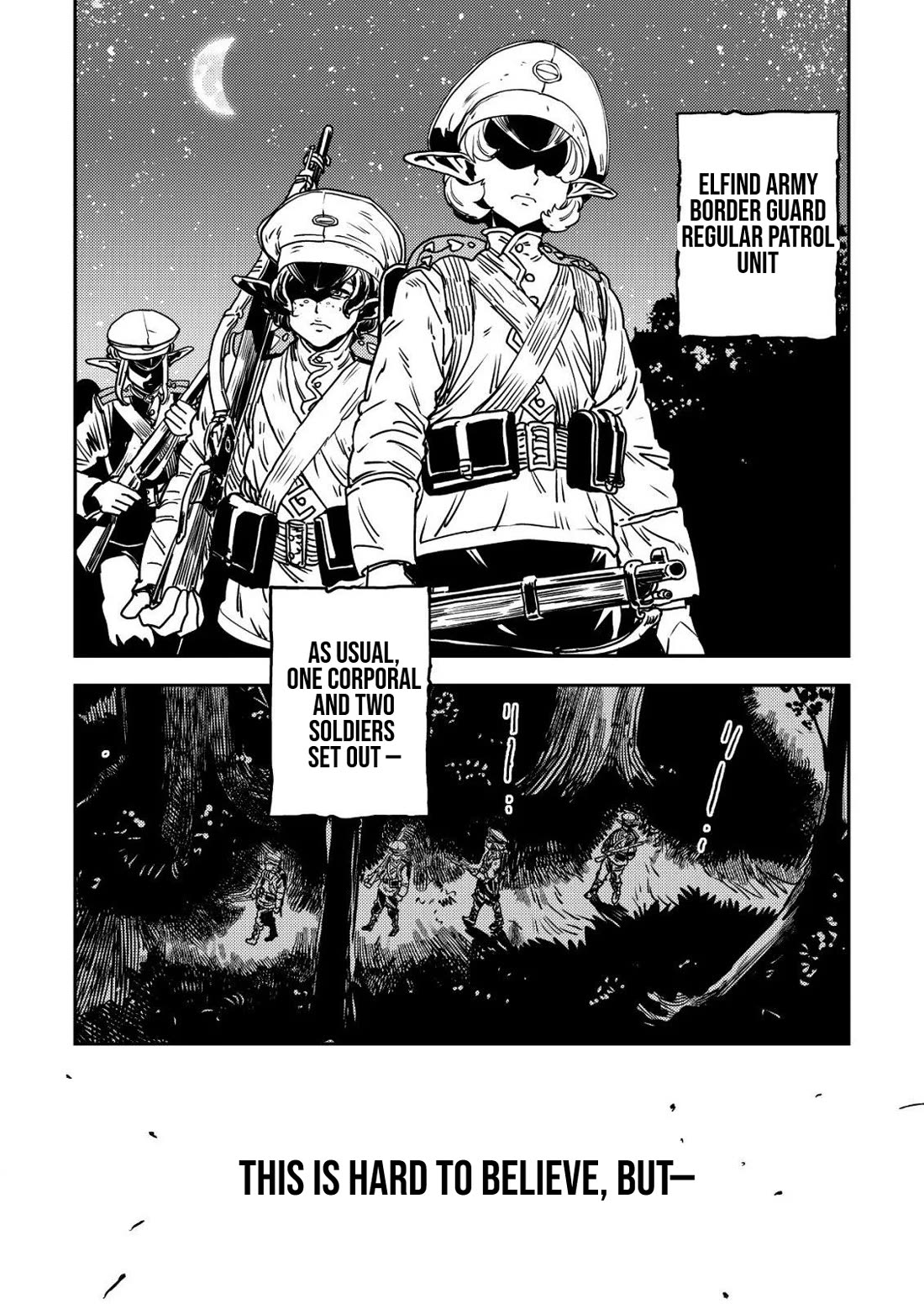 History of the Kingdom of the Orcsen: How the Barbarian Orcish Nation Came to Burn Down the Peaceful Elfland Chapter 17.1 page 4 - Chapter 17.1: The Wailing Jaws P.1
