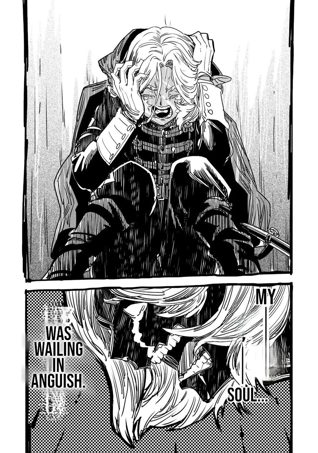 History of the Kingdom of the Orcsen: How the Barbarian Orcish Nation Came to Burn Down the Peaceful Elfland Chapter 17.2 page 16 - Chapter 17.2: The Wailing Jaws P.2
