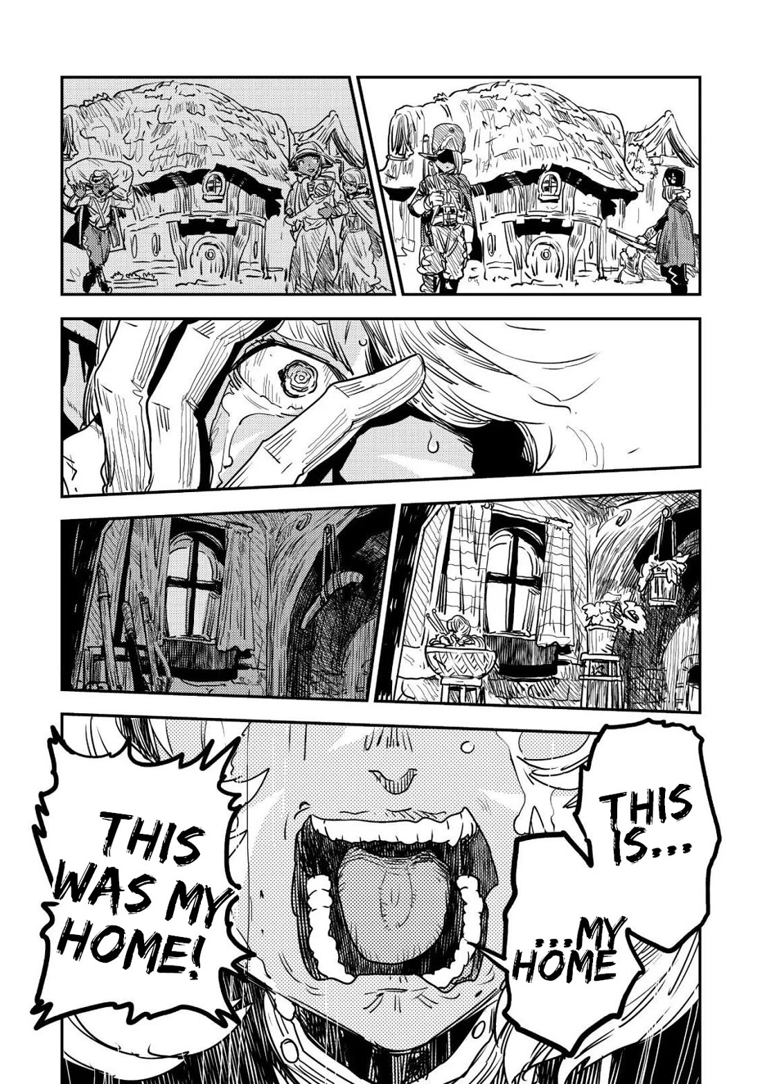 History of the Kingdom of the Orcsen: How the Barbarian Orcish Nation Came to Burn Down the Peaceful Elfland Chapter 17.2 page 17 - Chapter 17.2: The Wailing Jaws P.2
