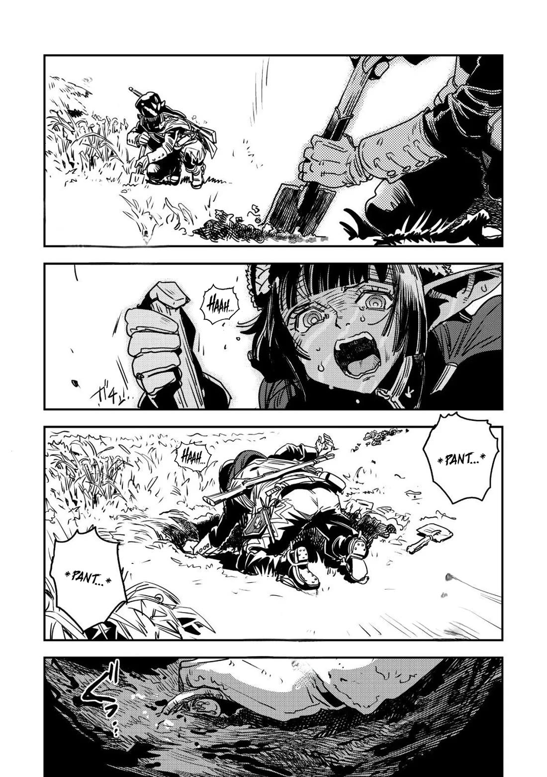 History of the Kingdom of the Orcsen: How the Barbarian Orcish Nation Came to Burn Down the Peaceful Elfland Chapter 17.2 page 24 - Chapter 17.2: The Wailing Jaws P.2