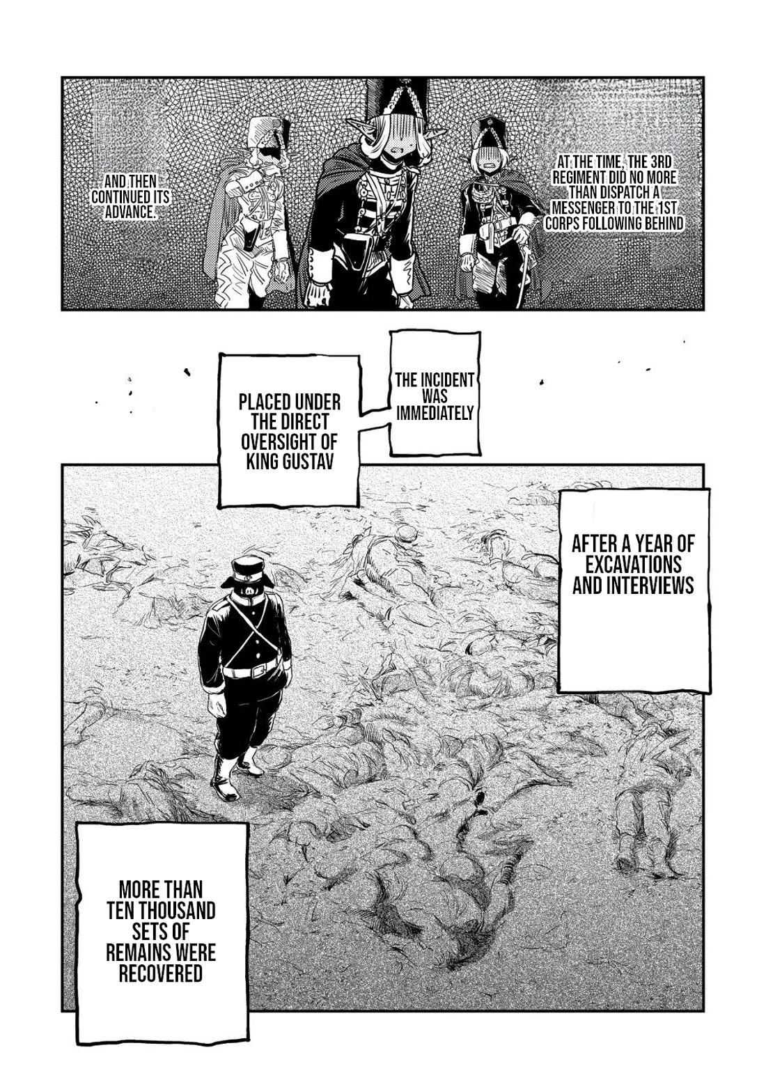 History of the Kingdom of the Orcsen: How the Barbarian Orcish Nation Came to Burn Down the Peaceful Elfland Chapter 17.2 page 28 - Chapter 17.2: The Wailing Jaws P.2