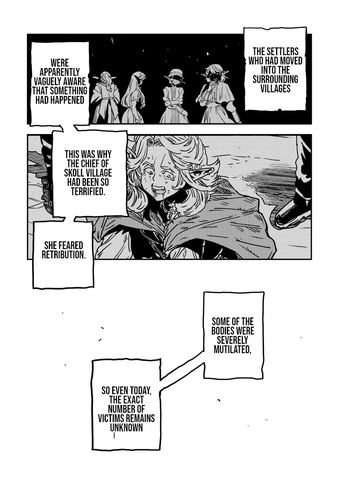 History of the Kingdom of the Orcsen: How the Barbarian Orcish Nation Came to Burn Down the Peaceful Elfland Chapter 17.2 page 30 - Chapter 17.2: The Wailing Jaws P.2
