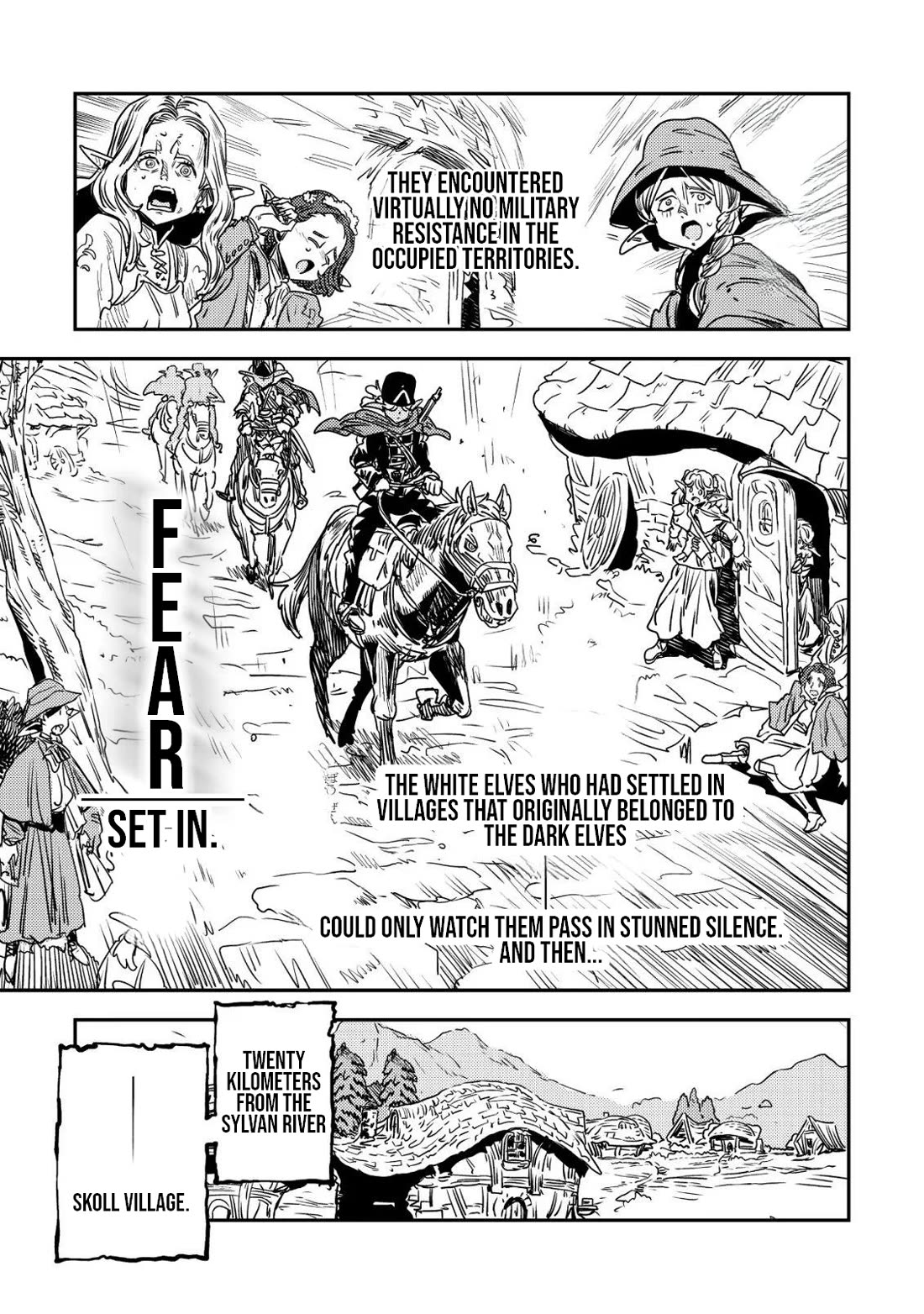 History of the Kingdom of the Orcsen: How the Barbarian Orcish Nation Came to Burn Down the Peaceful Elfland Chapter 17.2 page 4 - Chapter 17.2: The Wailing Jaws P.2